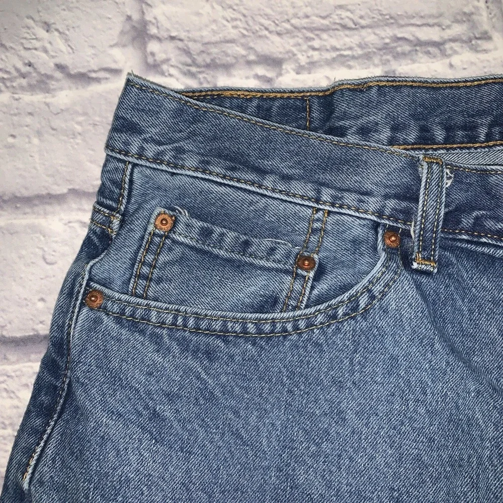 Levi's 560 Jeans Men's 42x30 Loose Comfort Fit Tapered Blue Denim
